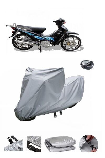 wovex The AR 100-7 motorcycle cover is not compatible with rear Bag .