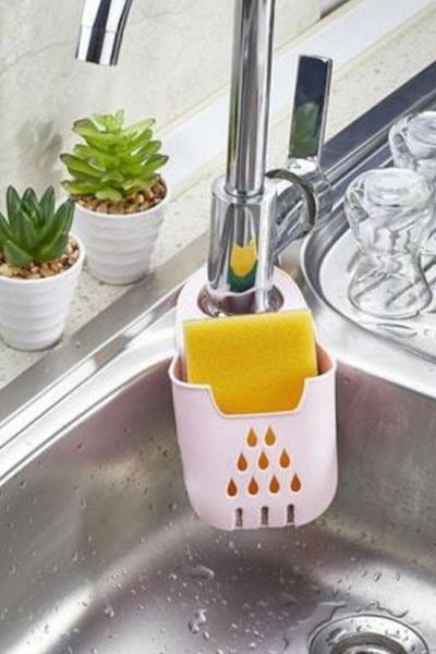 afifehome Sink Top Sponge Holder Organizer