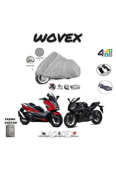 wovex مشمع دراجة نارية Aprilia Pegaso 650، مشمع (الحقيبة الخلفية غير متوافقة)