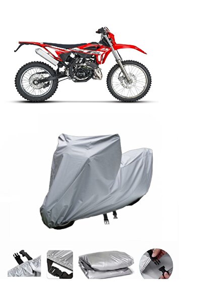 wovex Beta RR 50 Enduro - مشمع دراجة نارية، متوافق مع الحقيبة الخلفية