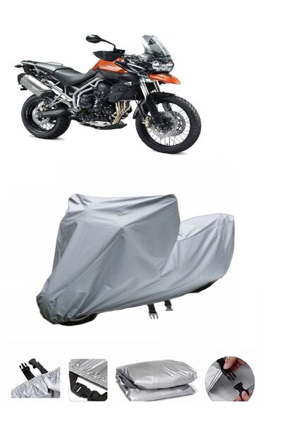 wovex The Tiger 800 XC Motorcycle Cover is not compatible with the rear Bag .
