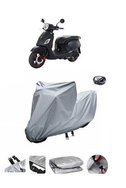 wovex Sym Fiddle III 200i - Motorcycle Tarpaulin Rear Bag Compatible