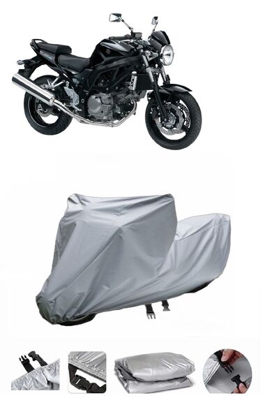 wovex سوزوكي Sv650a - مشمع الدراجة النارية، الحقيبة الخلفية غير متوافقة