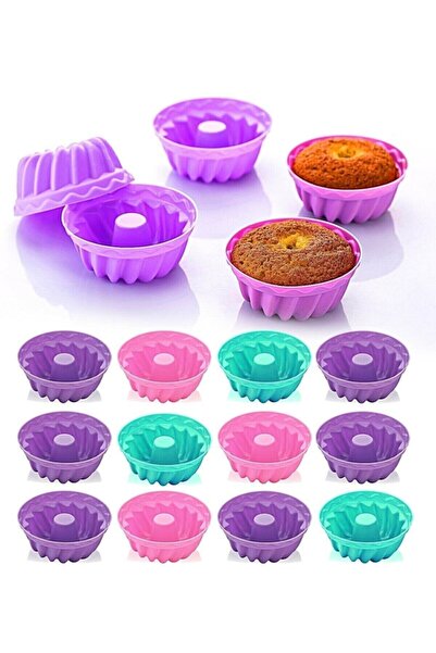 afifehome قالب كعك صغير من السيليكون مكون من 6 قطع