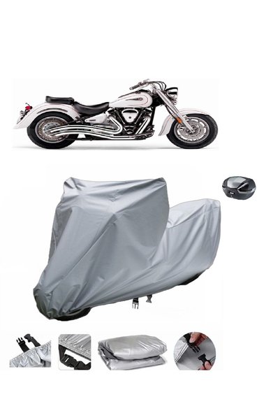 wovex Yamaha Wild Star XV 1600 Motorcycle Cover, Compatible with Rear Bag