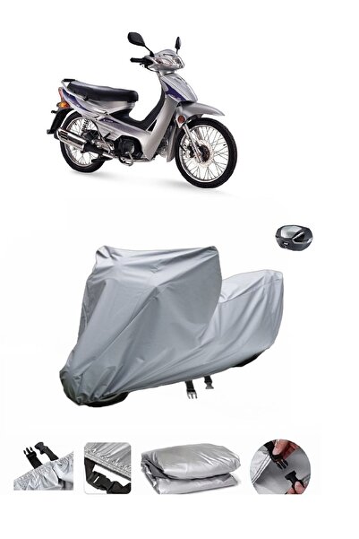 wovex Kymco Aktiv 125 - Compatible with Motorcycle Tarpaulin and Rear Bag