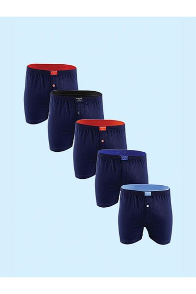 Ceysan CEYLANOGLU 100% ΒΑΜΒΑΚΙ ΠΕΤΣΕΤΑ ΜΕΣΗ ΑΝΔΡΙΚΟ BOXER ΜΙΚΤΟ 5 ΤΕΜΑΧΙΩΝ ECO ΠΑΚΕΤΟ 032