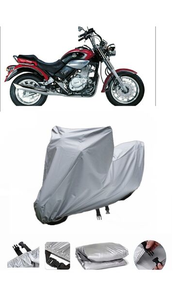 wovex Kanuni Tiger 250 Motorcycle Tarpaulin - Back Bag Not Compatible