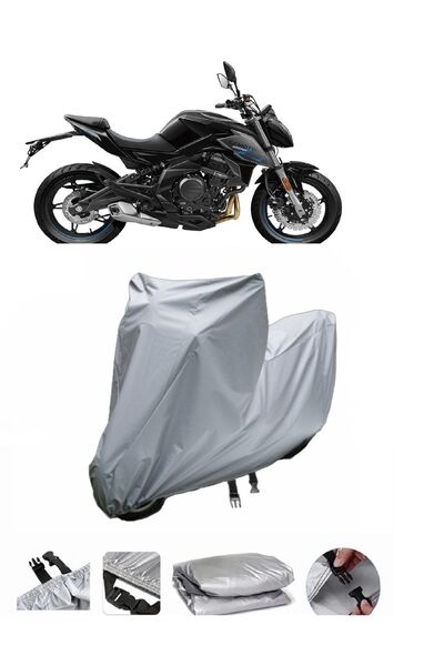 wovex The CF Moto 650NK motorcycle cover is not compatible with rear Bag .