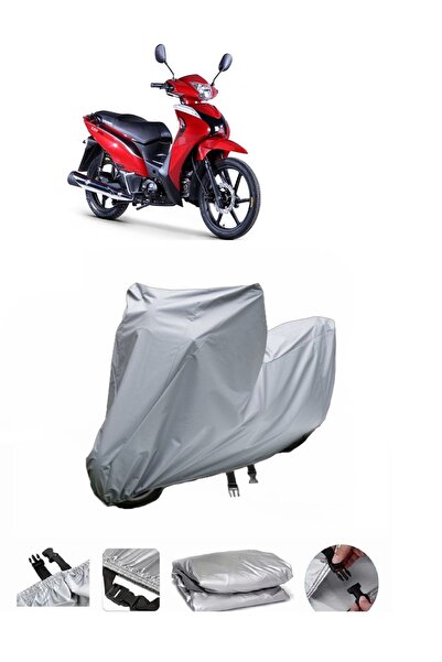 wovex غطاء الدراجة النارية Kuba SJ50 Pro غير متوافق مع حقيبة الخلفية.