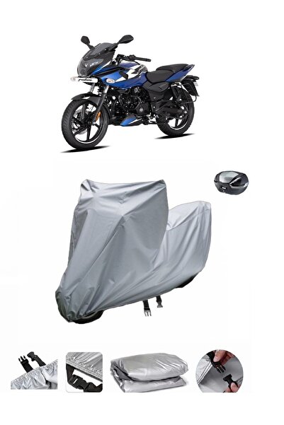wovex Bajaj Pulsar 220 - حقيبة خلفية مشمعة للدراجات النارية متوافقة