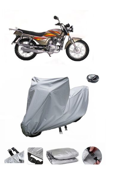 wovex Kanuni Motocar 200 - مشمع دراجة نارية متوافق مع الحقيبة الخلفية