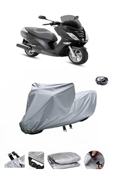 wovex Peugeot Citystar 125 Motorcycle Tarpaulin Rear Bag Compatible