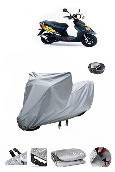 wovex Honda Sxr 50 - Motorcycle Tarpaulin, Rear Bag Compatible