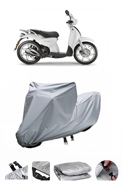 wovex Aprilia Scarabeo 100 - مشمع دراجة نارية، حقيبة خلفية غير متوافقة
