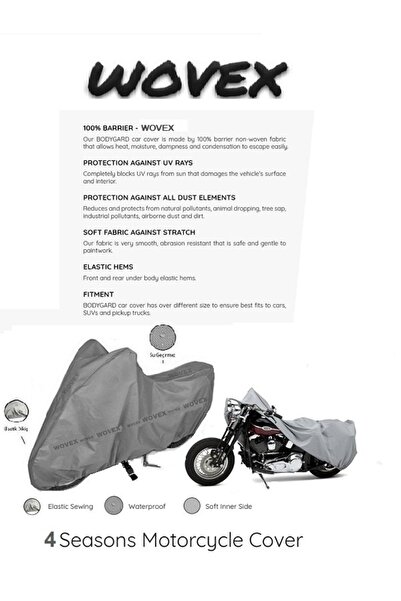 wovex كاواساكي نينجا 650 - مشمع دراجة نارية وغطاء