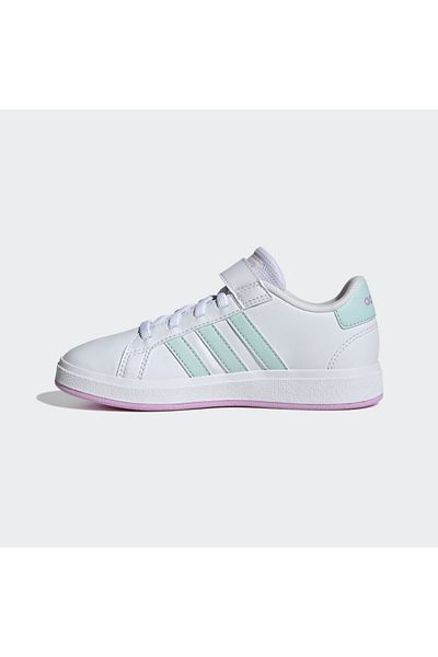 adidas Grand Court 2.0 El K Kids White Sneakers