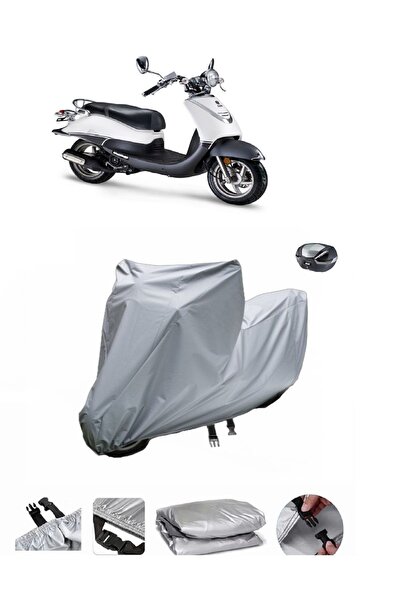 wovex Sym Allo 125 Motorcycle - Back Bag Compatible Tarpaulin