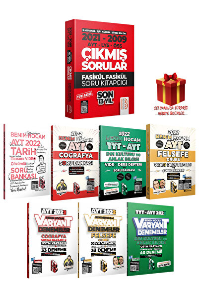 Panem Yayınları Benim Hocam Yayınları AYT Eşit Ağırlık-Sözel 13 Yıl Çıkmış So...