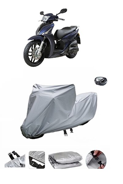 wovex Kymco People S 125i - متوافق مع القماش المشمع للدراجات النارية والحقيبة...