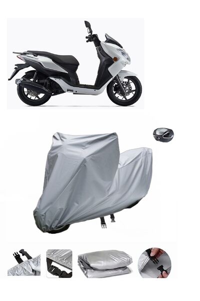 wovex Rks Cityblade Motorcycle Tarpaulin - Back Bag Compatible