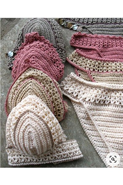 Alize 5 τεμάχια Diva Mercerized Thin Thread Summer Bikini Bustier Μπλούζα Πλεκτό νήμα 273 Καμουφλάζ-φύκι