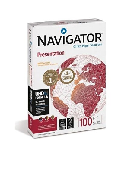 NAVİGATÖR Navigator A4 White Copy Paper - 100 Gr, 1 Pack (500 Sheets)