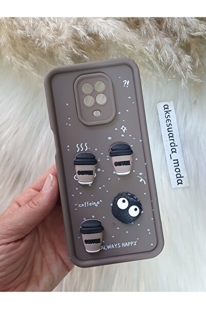 Aksesuarda Moda XİAOMİ REDMİ NOTE 9 PRO ve NOTE 9S Uyumlu Figürlü Silikon Kılıf