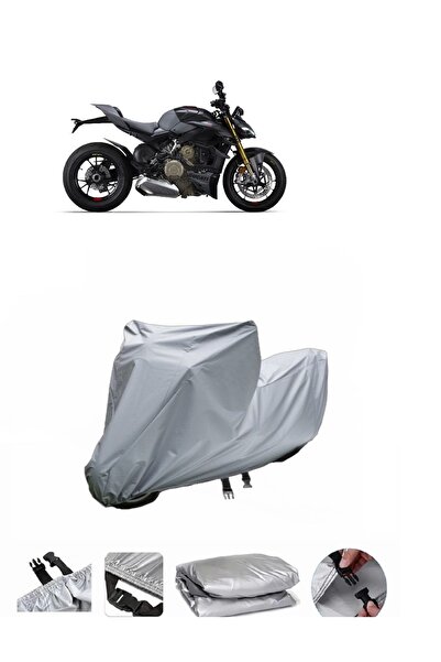 wovex Ducati Streetfighter V4 S - قماش مشمع للدراجات النارية متوافق مع الحقيب...