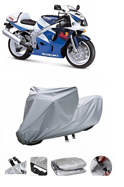 wovex مشمع دراجة نارية سوزوكي GSX-R 600 SRADEM - متوافق مع الحقيبة الخلفية