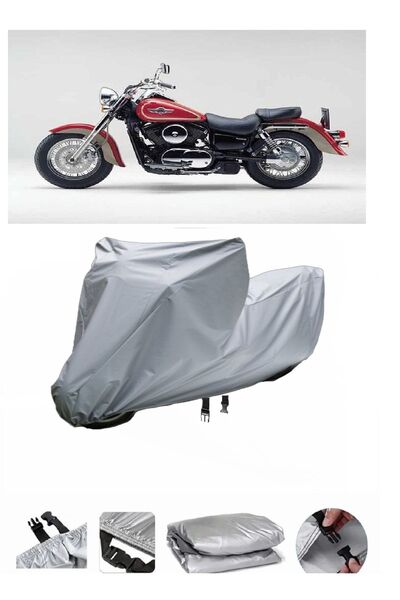wovex دراجة نارية Kawasaki Vn 1500 - Classic Tourer، الحقيبة الخلفية غير متوافقة