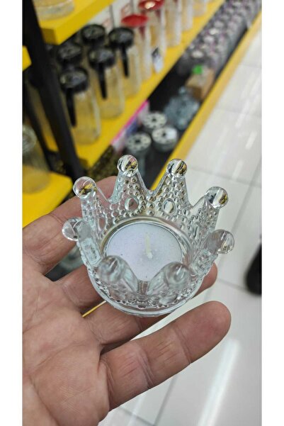 Hibana Cam 6 lı Taç Sosluk şekerlik çerezlik lokumluk reçellik