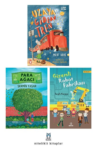 Timaş Çocuk Uzaya Giden Tren - Para Ağacı - Gizemli Robot Fabrikası