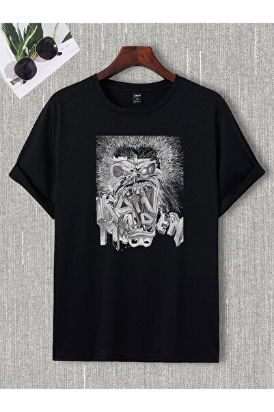 donamod Unisex Oversize kroj Sabbath Black Metallica Pantera Slipknot Rock ma...