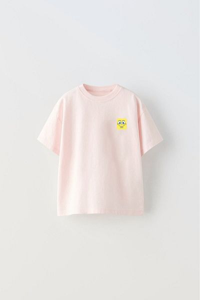 The Champ Clothing Pink Spongebob Printed Children's T-Shirt