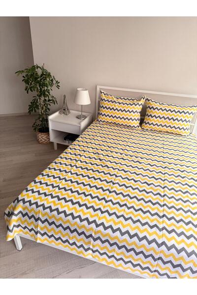 üntaş ÜNTAŞ ÇİFT KİŞİLİK LASTİKSİZ ÇARŞAF VE 2 ADET YASTIK KILIFI