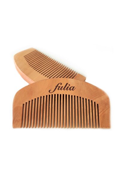 Fulia Φυσική ξύλινη χτένα
