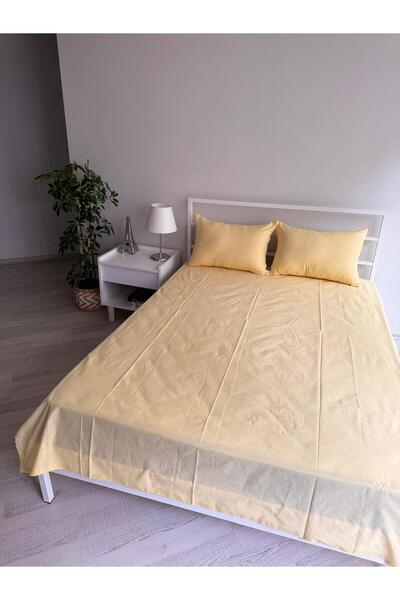 üntaş ÜNTAŞ ÇİFT KİŞİLİK LASTİKSİZ ÇARŞAF VE 2 ADET YASTIK KILIFI