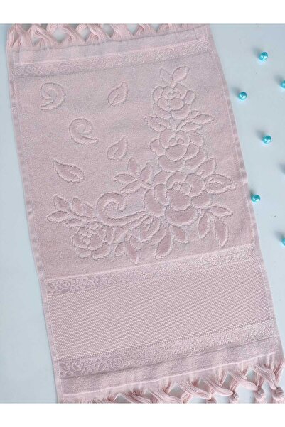 sarra 30x50 BAĞLAMALI ETAMİN HAVLU - PUDRA