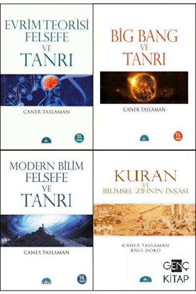 İstanbul Tıp Kitabevi Caner Taslaman 4 Kitap Set Evrim Teorisi Ve Felsefe Big...
