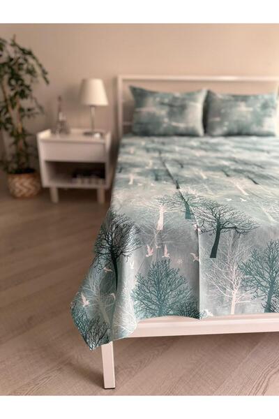 üntaş Untaş Double - Elastic-free Crossbow and 2 Pillow Covers