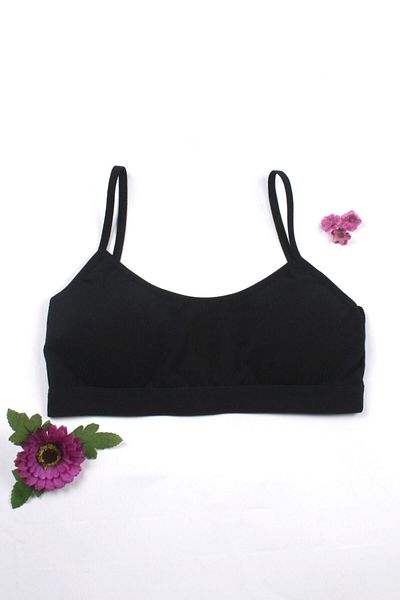 AYZEN HOME Tutku Dondeza - Set of 4 Padded Bustiers and Practice Bra for Girls