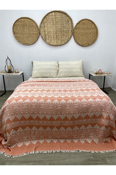 KURULAR RİZE BEZLERİ بيكيه-برتقالي 100% قطن فاخر