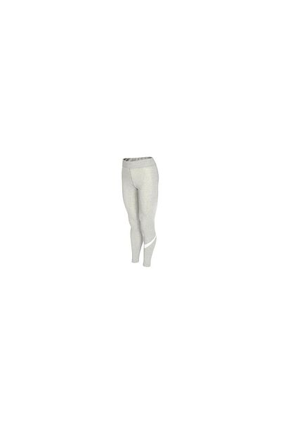 Nike Gray Women's Tights - W Nsw Essntl Gx Mr Lggng Swsh, CZ8530-063