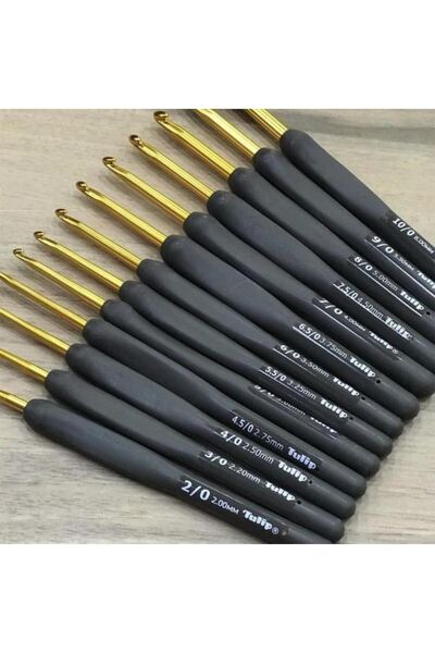 Tulip Βελονάκι με λαβή σιλικόνης Mind (12 τεμάχια)