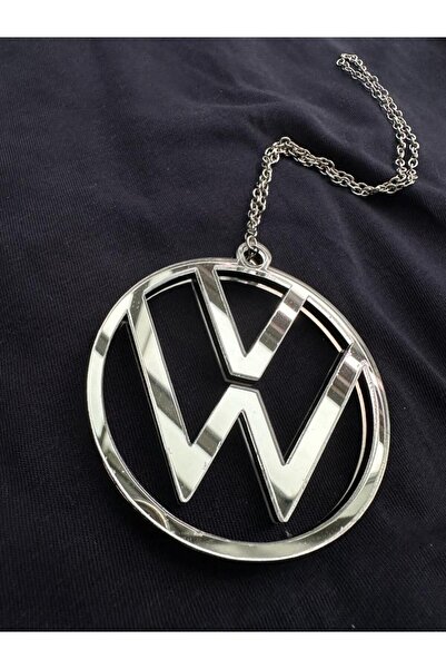 Alos Star Volkswagen Araba Dikiz Aynası Süsü Volkswagen Logosu KROM Pleksi