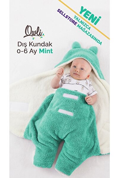 Owli Dış Kundak 0-6 Ay Mint