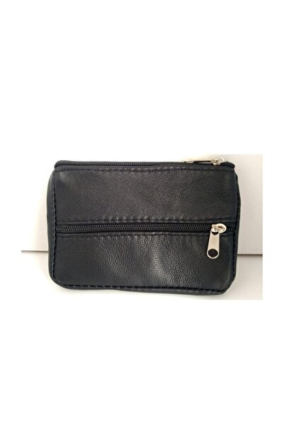 Kaya محفظة جلدية حقيقية سلسلة المفاتيح حامل البطاقة عملة المحفظة