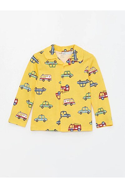 LC Waikiki LCW baba inggallér hosszú ujjú nyomott baba pizsama szett