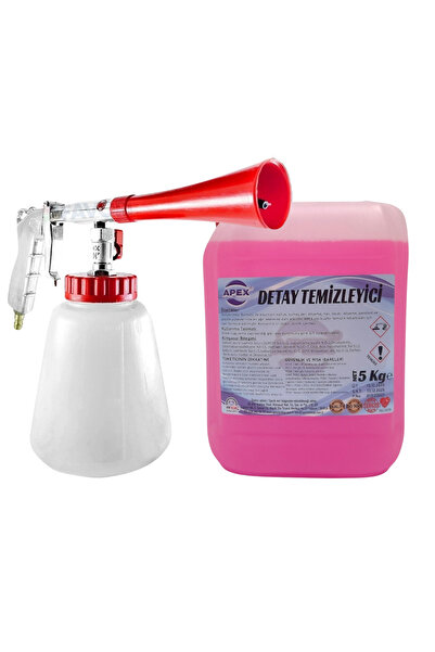 Apex Detay Temizlik Tabancası, Oto Yıkamalar Için Bilyeli Tornador ve Detaylı...